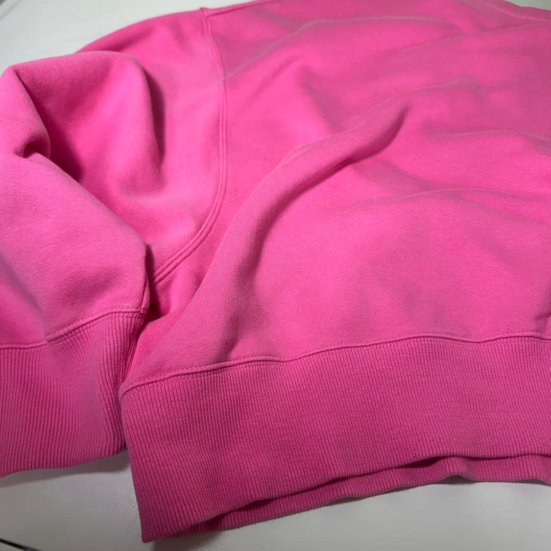 우먼XL-XXL 나이키 USA 스우시로고 가오리오버핏 코튼 맨투맨 상품이미지3