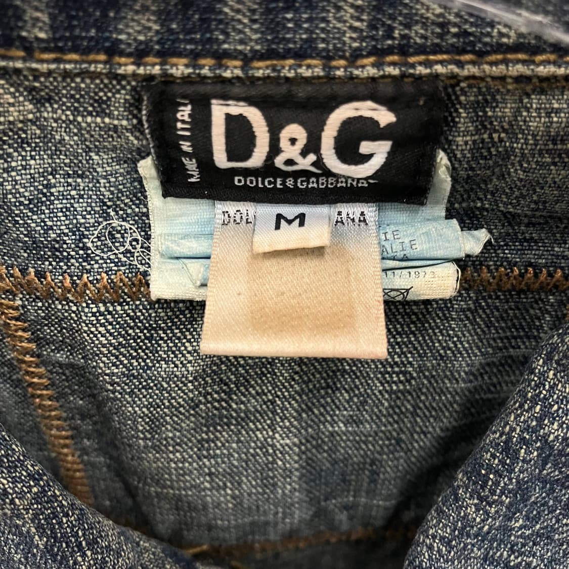 D&G 돌체앤가바나 데님 자켓 M 상품이미지3