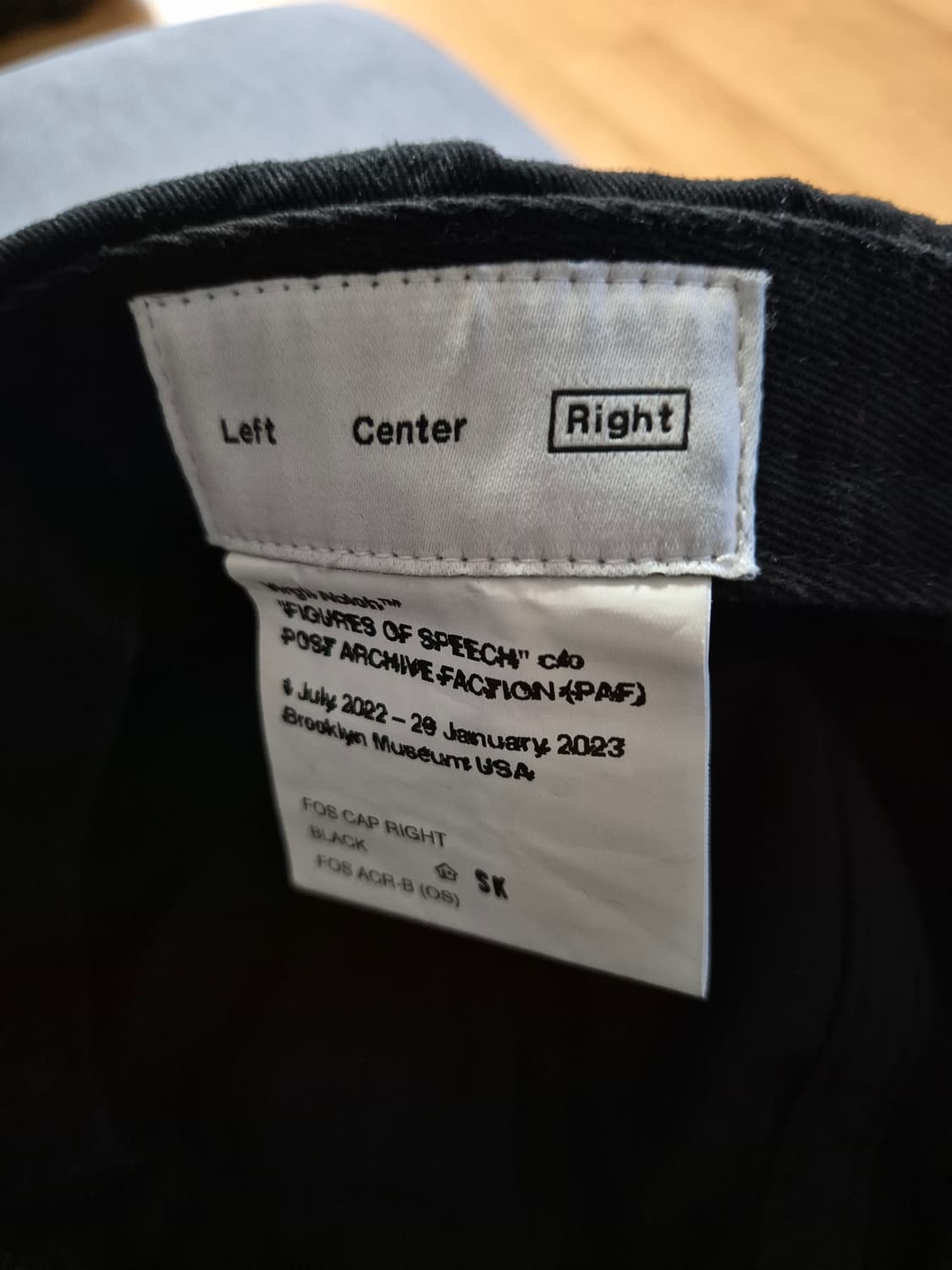 포스트아카이브팩션 캡 파프 버질 아블로 모자 상품이미지2