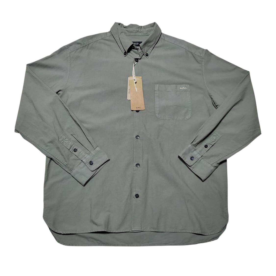 (XL) 25ss 새상품 APC 마테오로고셔츠 아페쎄 상품이미지2