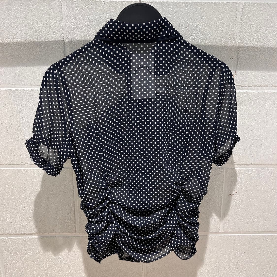 Vintage y2k Dot Shirts 상품이미지5