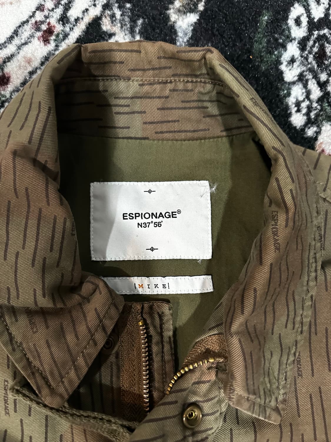 에스피오니지 밀리터리 워크 카모 자켓 상품이미지2