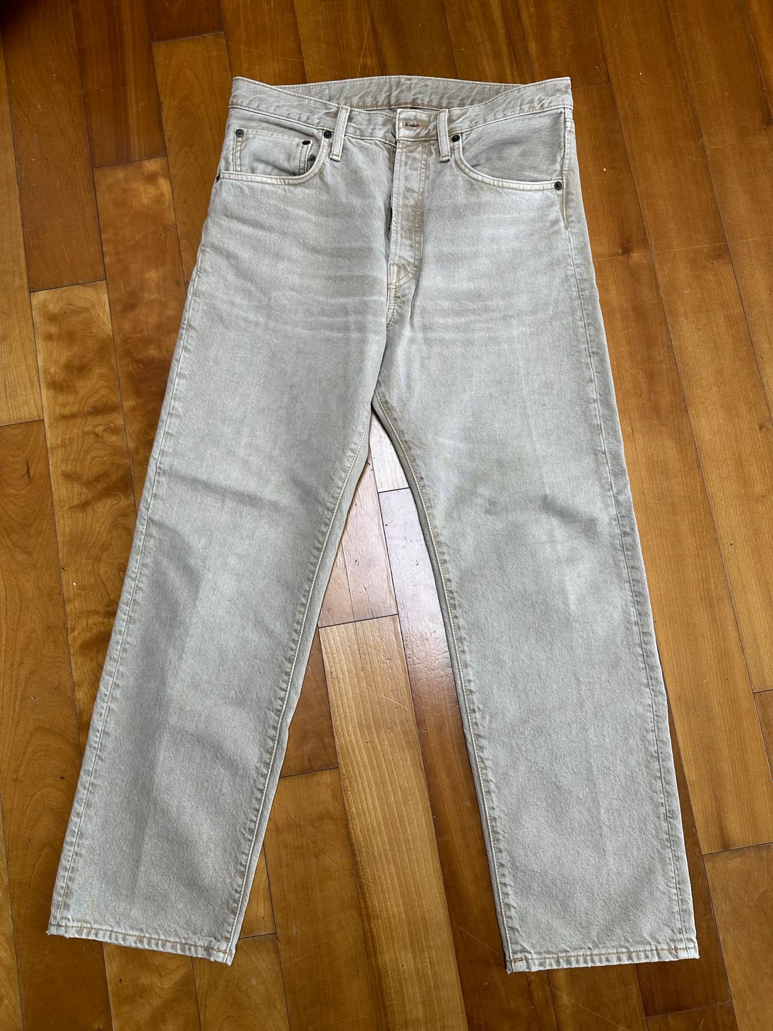 아크네 화이트 데님 29 상품이미지7