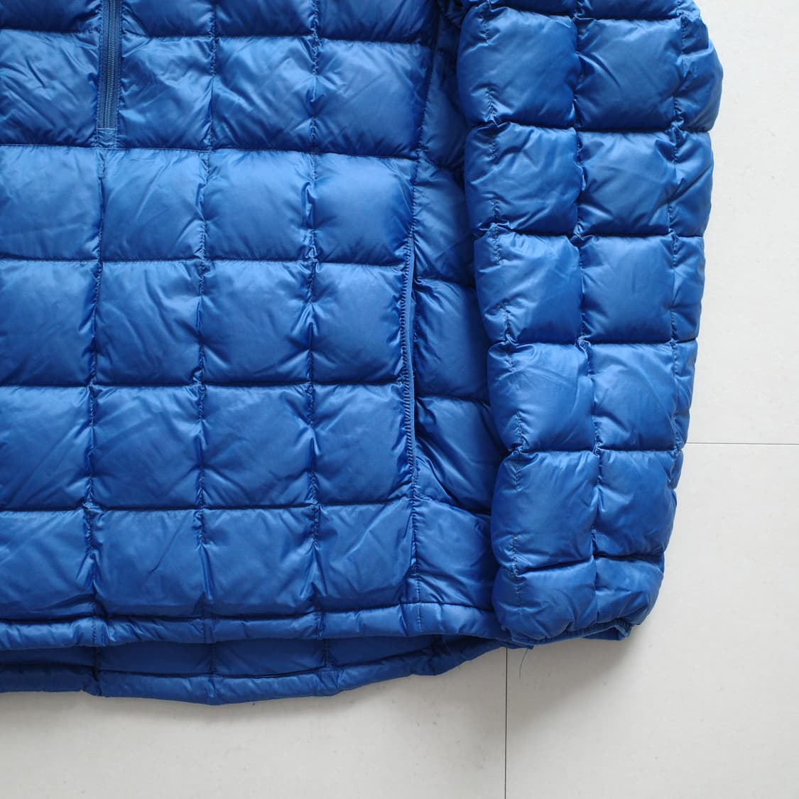 몽벨 EX900 경량 다운 아노락 블루 XL 상품이미지2