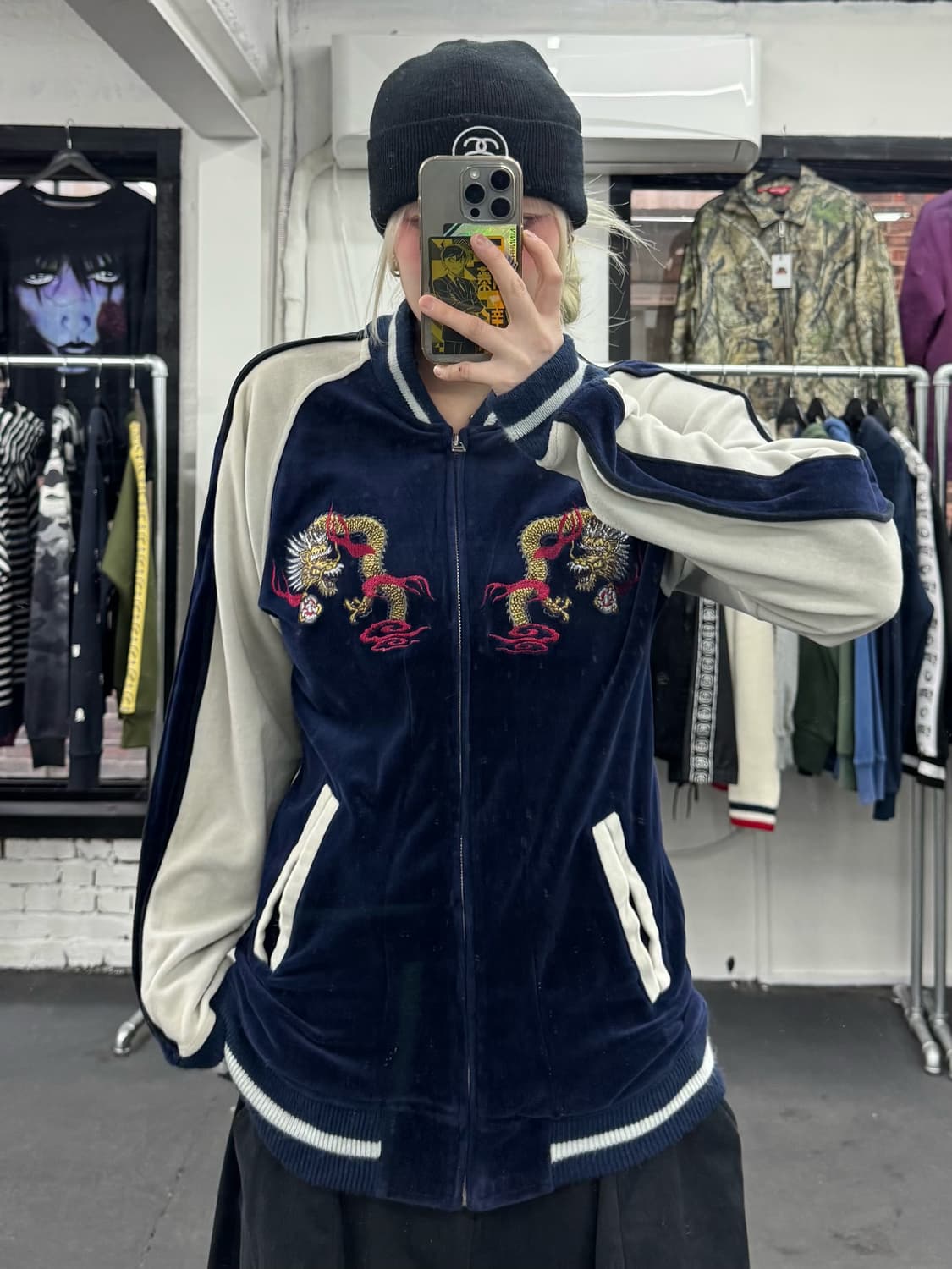 VTG 오리엔탈 벨벳 스카잔 상품이미지2