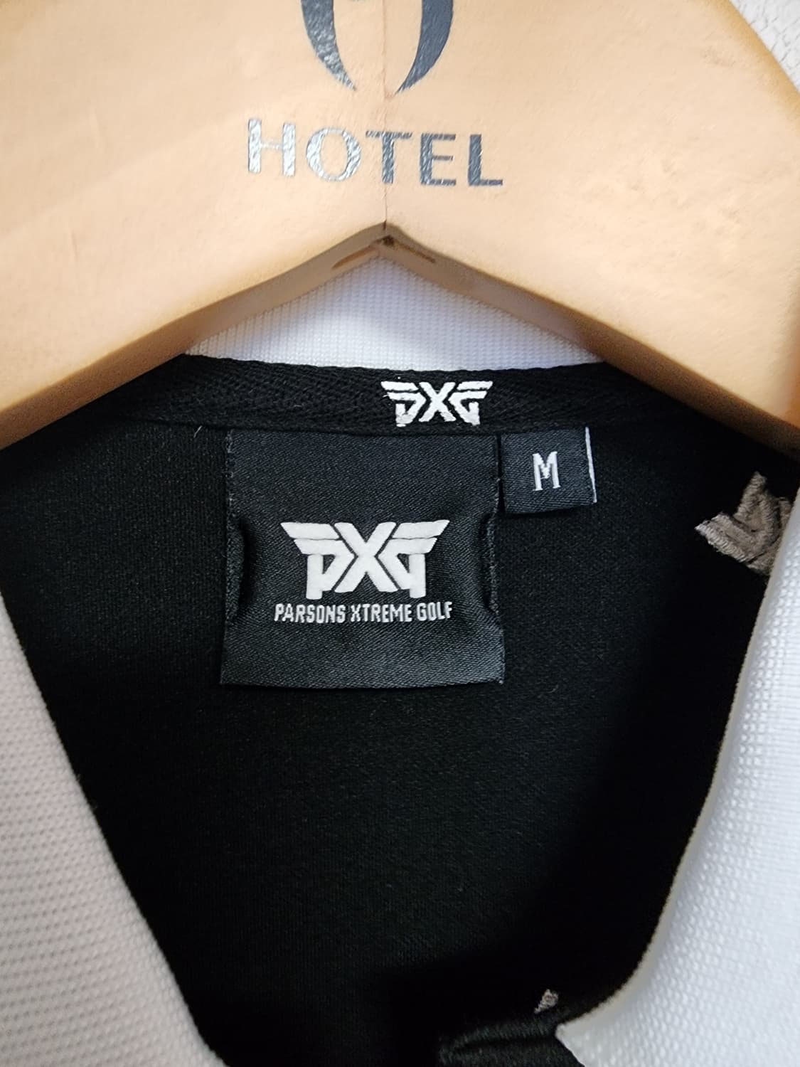 PXG 블랙 로고 패턴 골프 원피스 M 상품이미지3