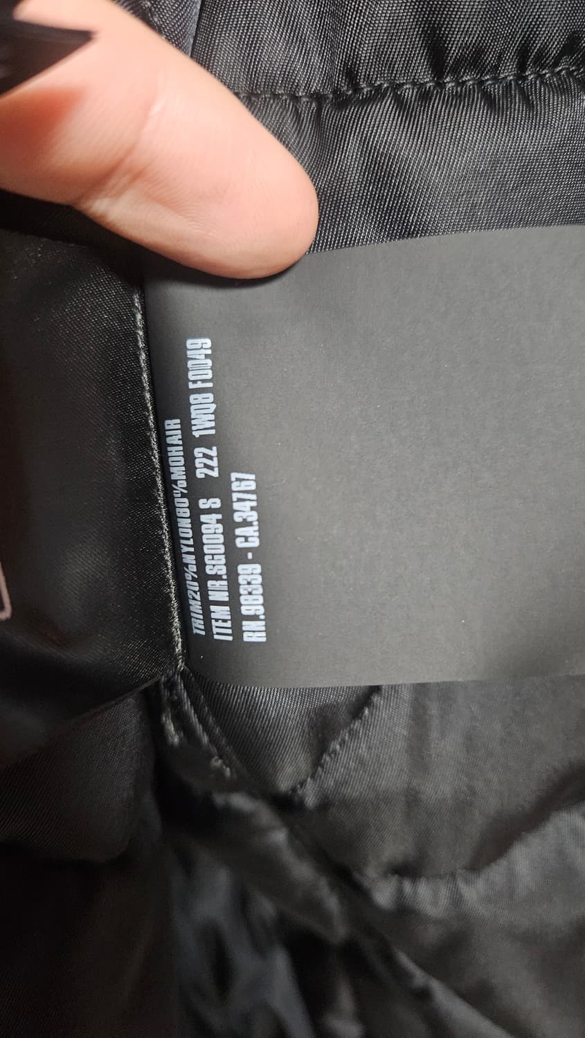 프라다 라프시몬스 롱 봄버 항공자켓 2천만원짜리 상품이미지8