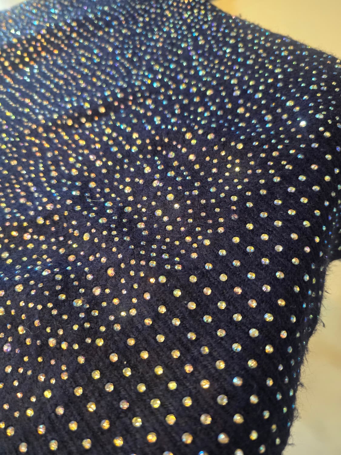 자라 큐빅 니트 스웨터 상품이미지6