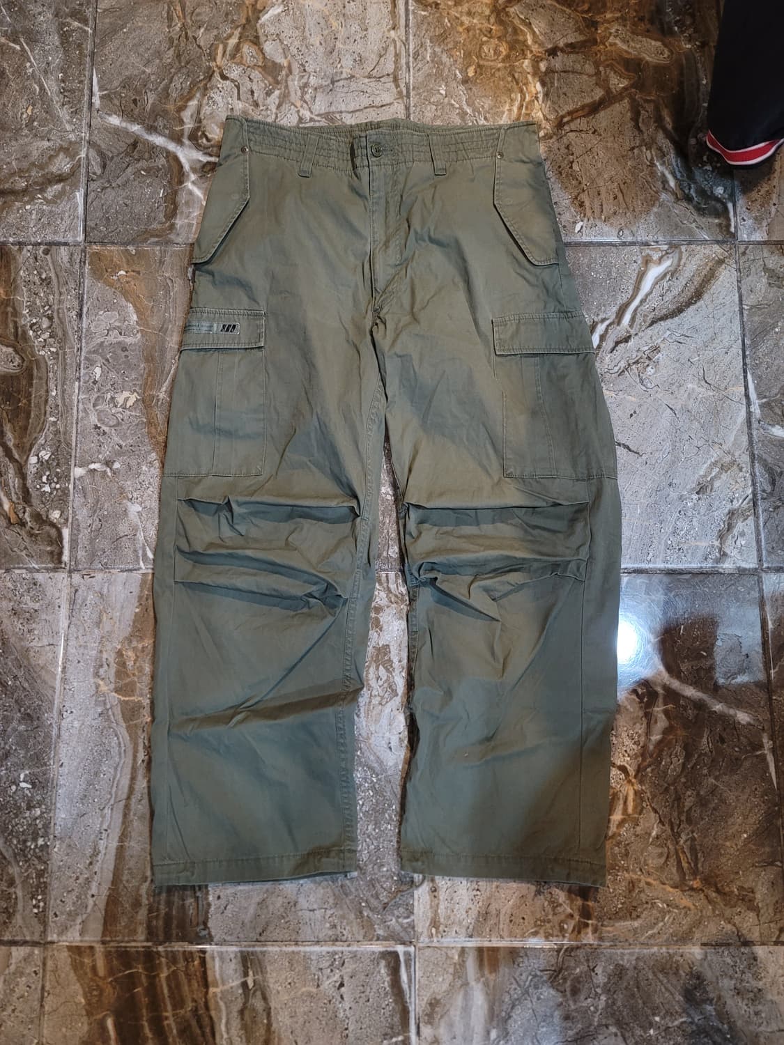 더블탭스 m65 올리브 카고팬츠  상품이미지1