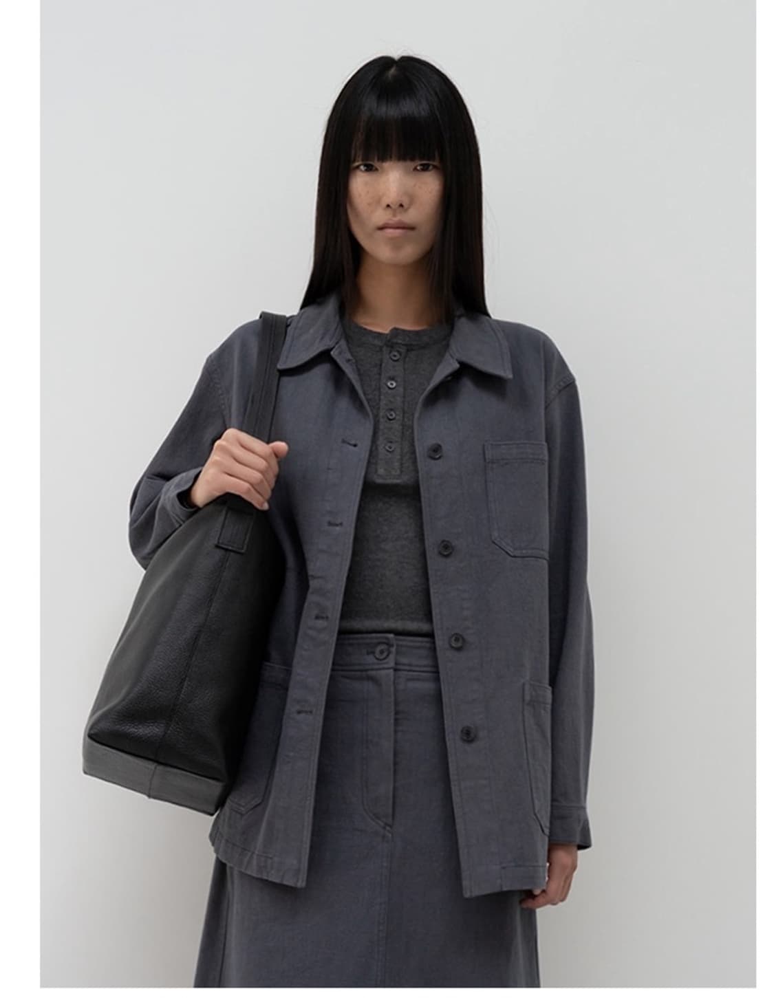 (구해요)lfm cotton work jacket blue 상품이미지1