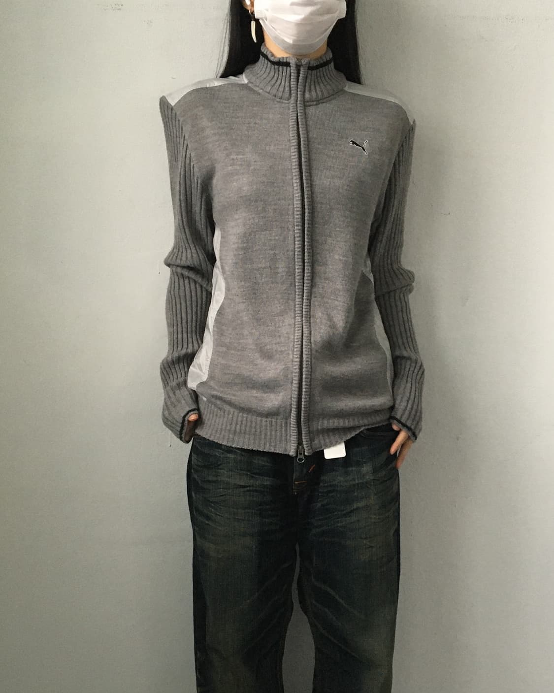 Puma knit zip up 상품이미지1