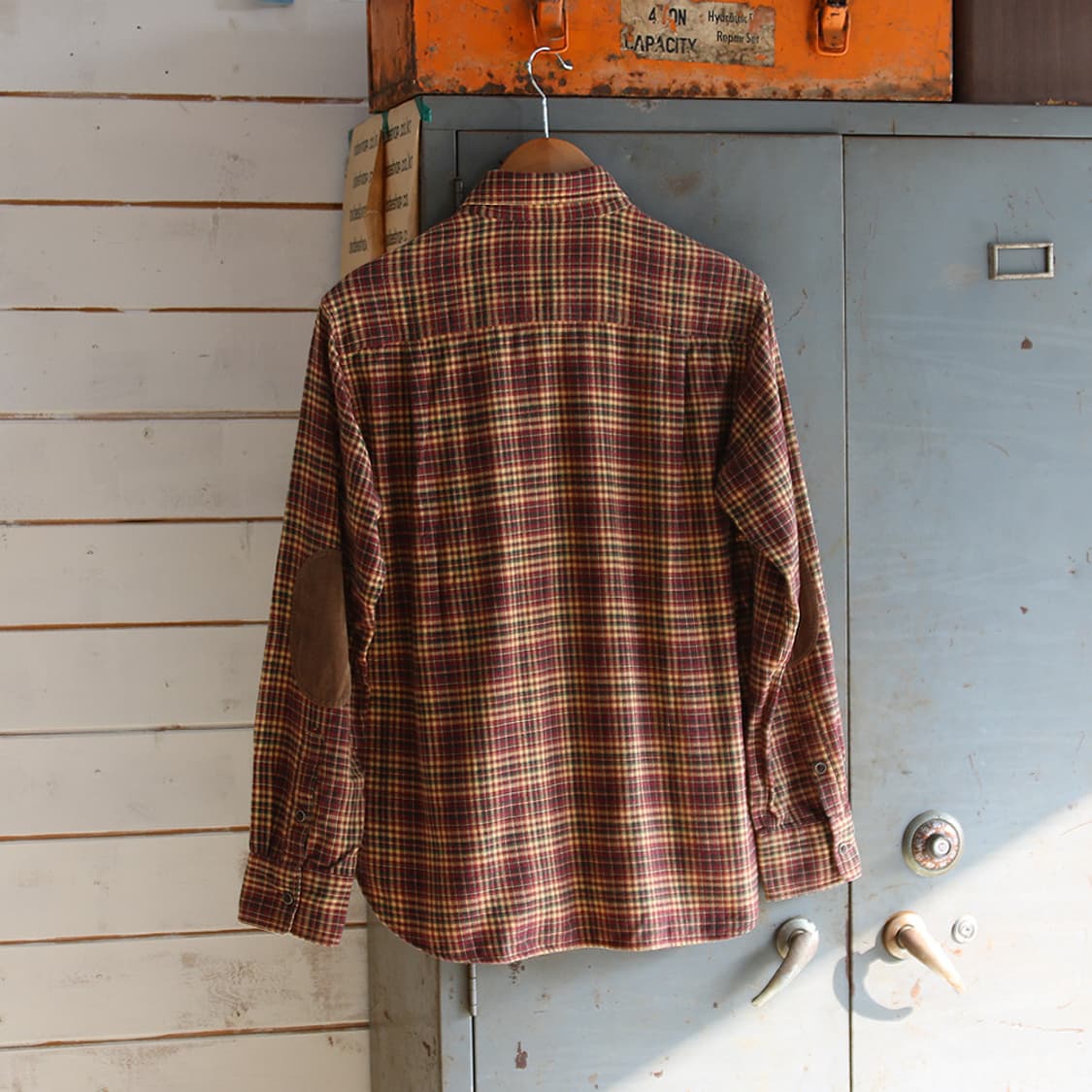 (착용컷) THE SCOTCH HOUSE 클래식 체크 셔츠 (남성용 M) 상품이미지2