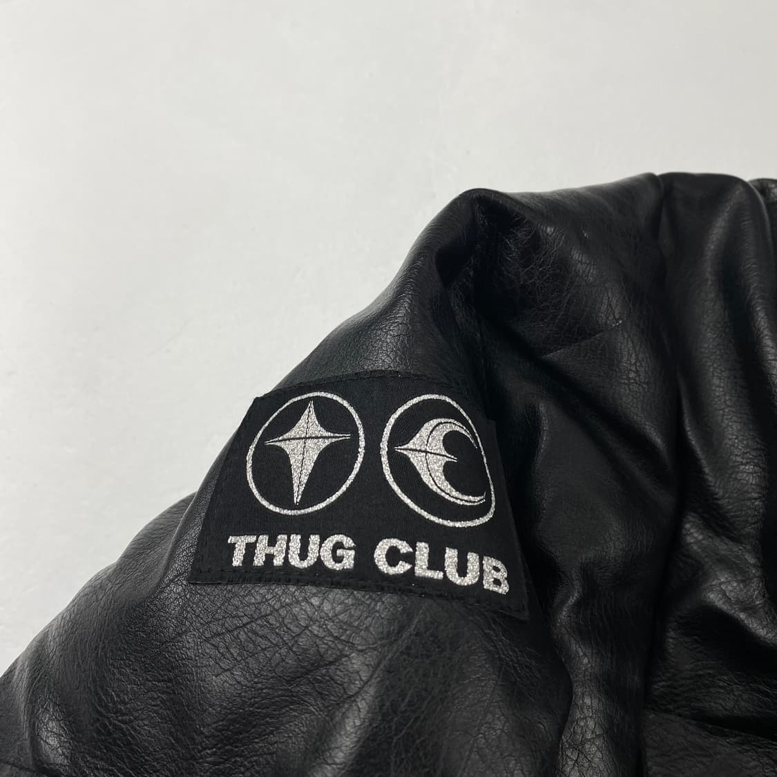 떠그클럽 레더 블랙 패딩 (103) 상품이미지4