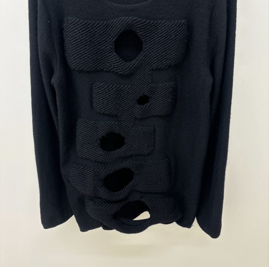 꼼데가르송 옴므플러스 홀 니트 상품이미지2