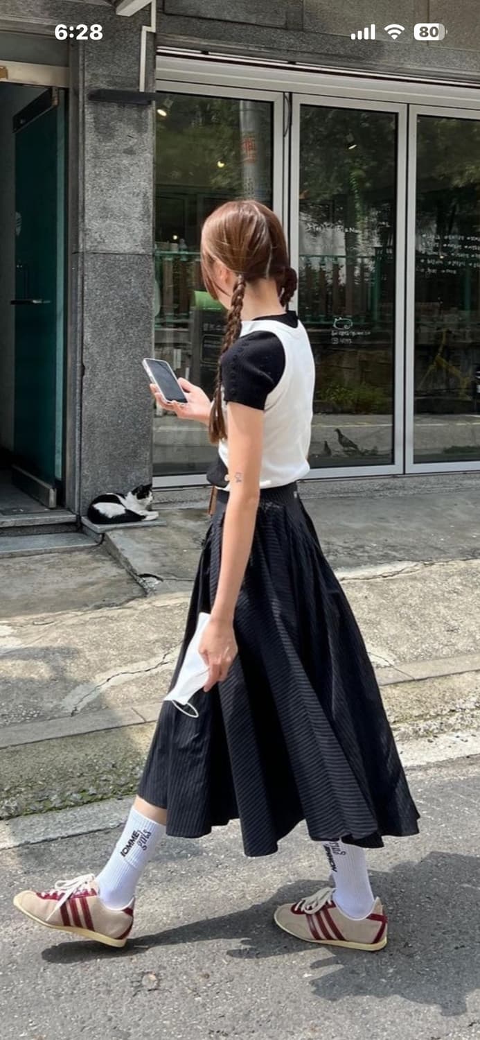 아디다스 x 웨일스 보너 재팬 슈즈 카드보드 버건디 상품이미지2