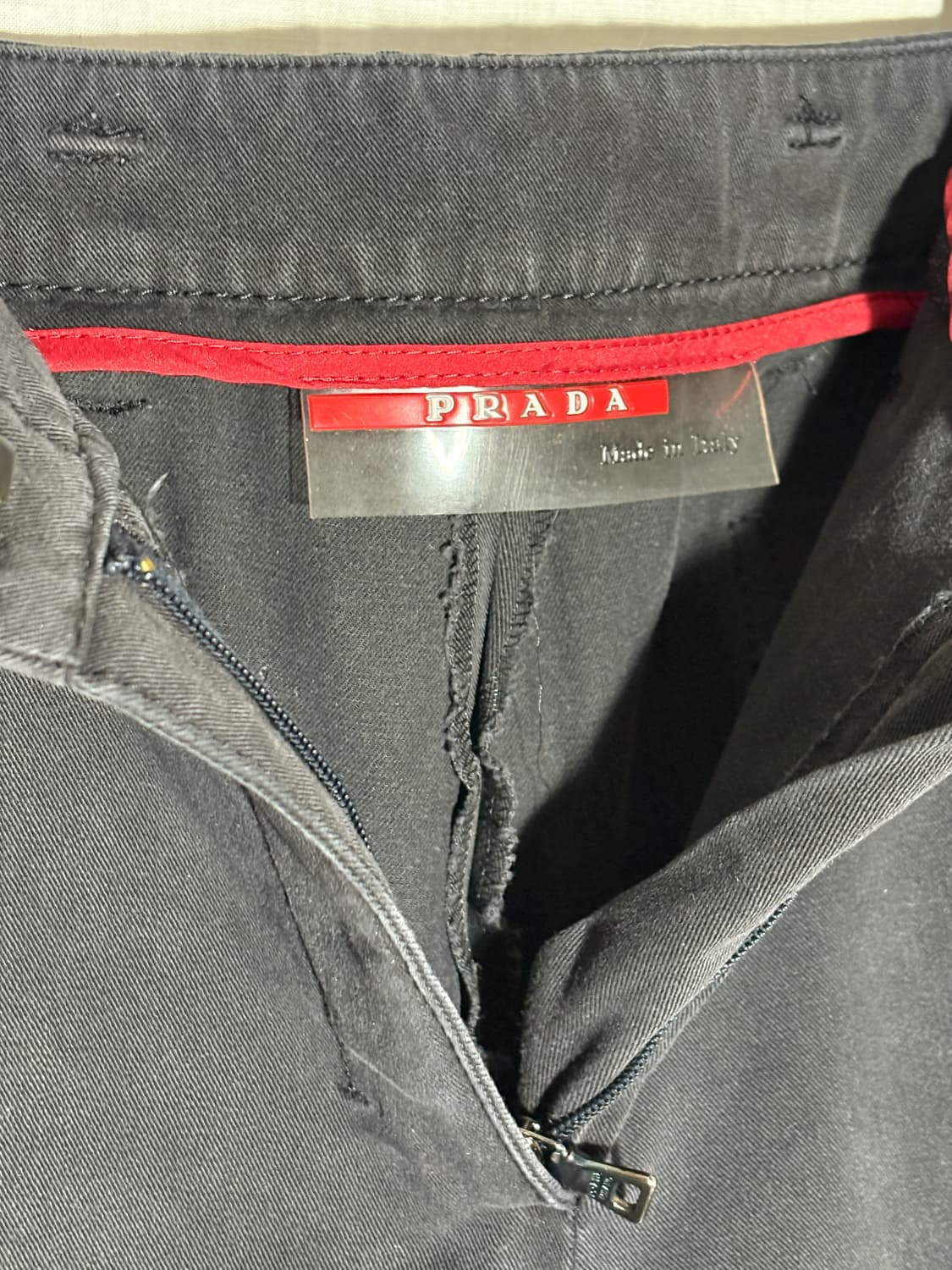 (W)[40] 프라다 스포츠 코튼 팬츠 상품이미지6