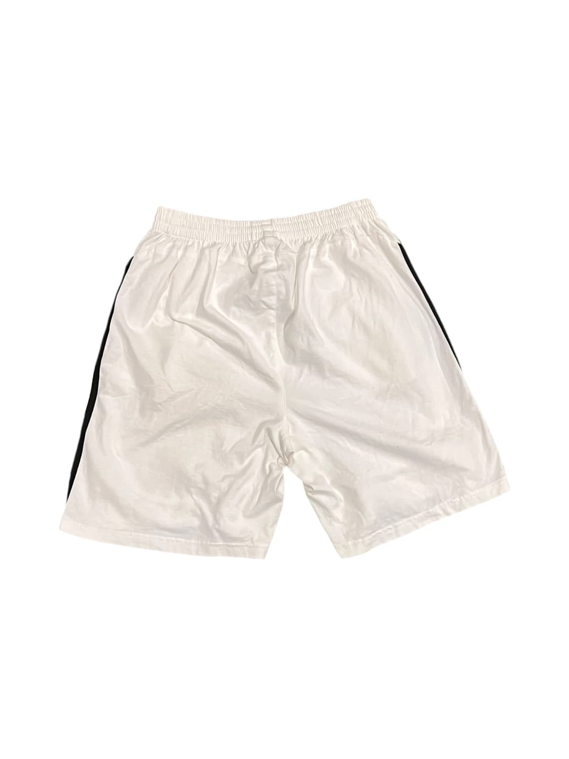 아디다스 스포츠 화이트 삼선 반바지 L 상품이미지2