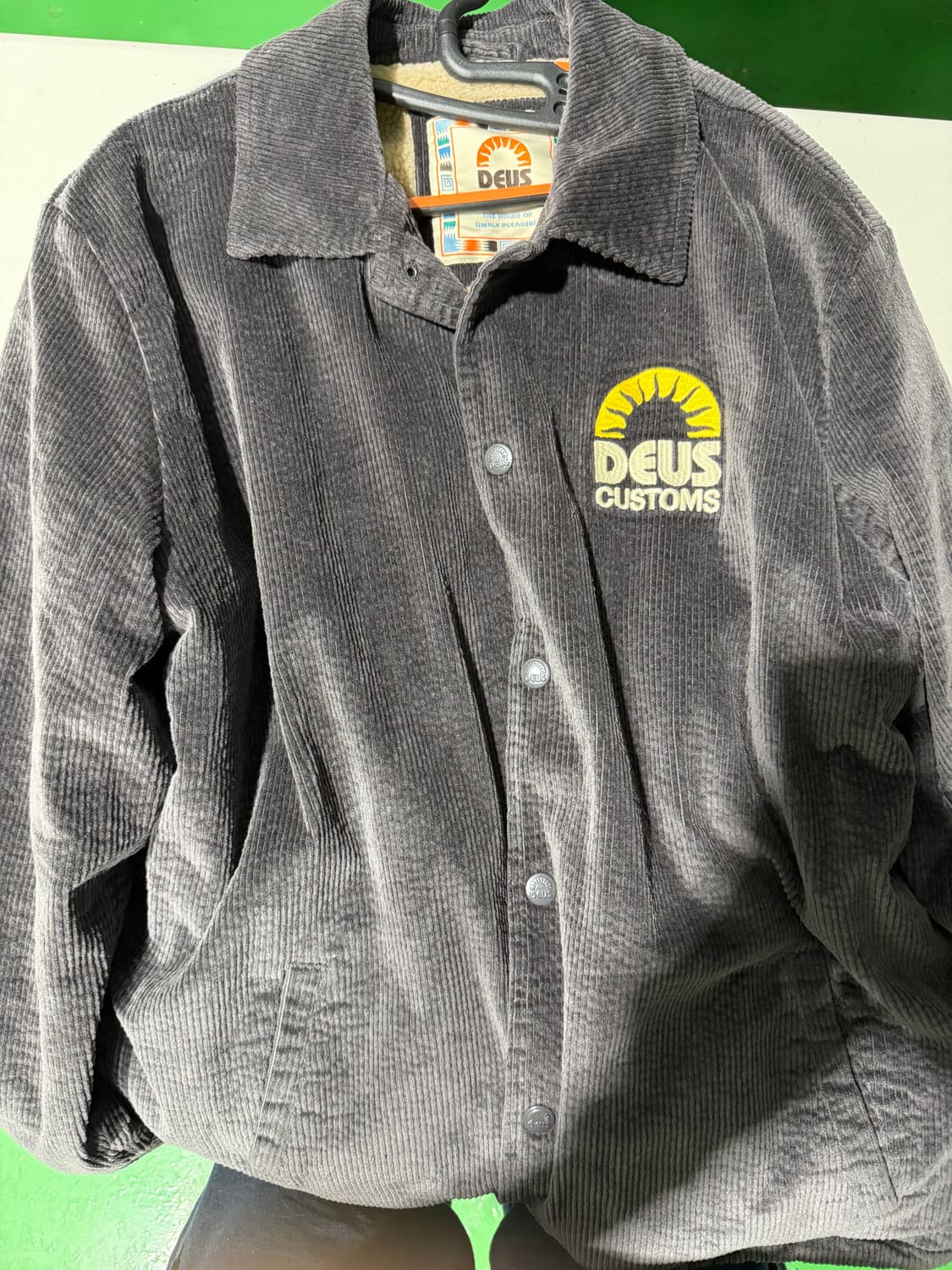 데우스 Stokes Coach Jacket (DMF246571-ATH) 상품이미지1