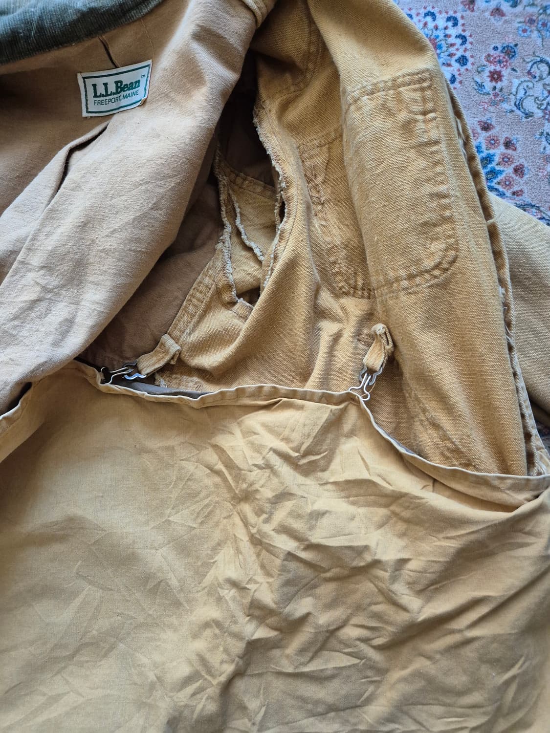 80s 엘엘빈 헌팅 자켓 상품이미지5