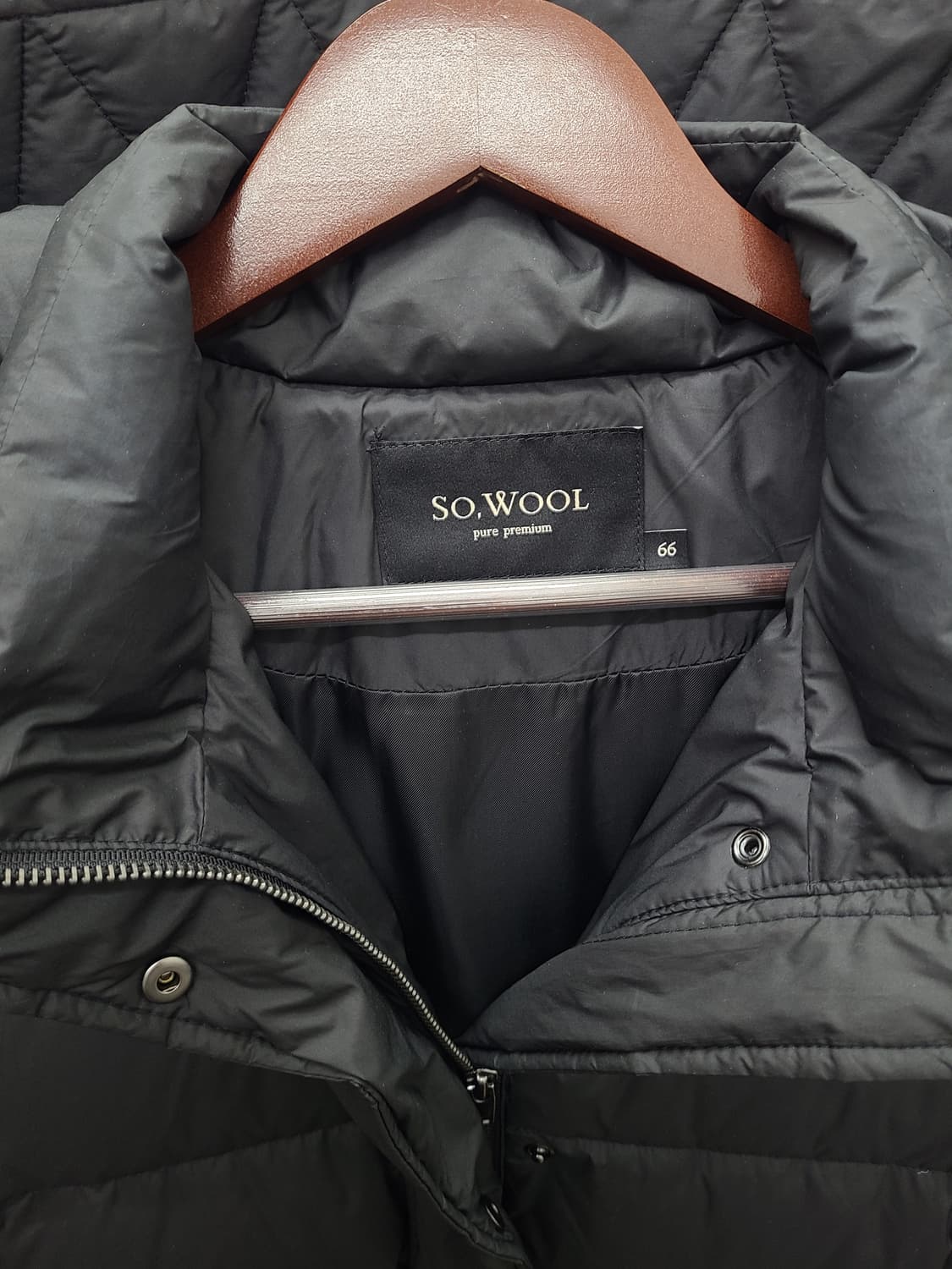 쏘울 SO WOOL 구스 다운 패딩 베스트 상품이미지3