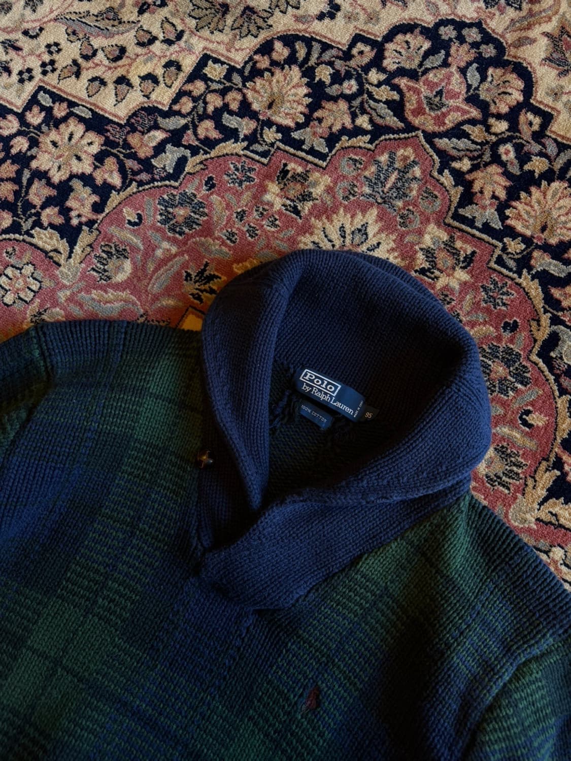 폴로 랄프로렌 숄칼라 니트 100 상품이미지3