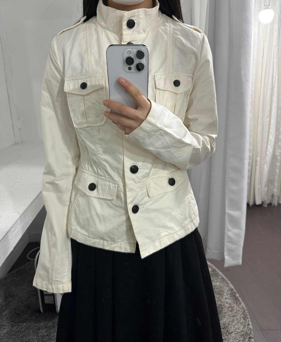 divided pocket cotton jacket 상품이미지2