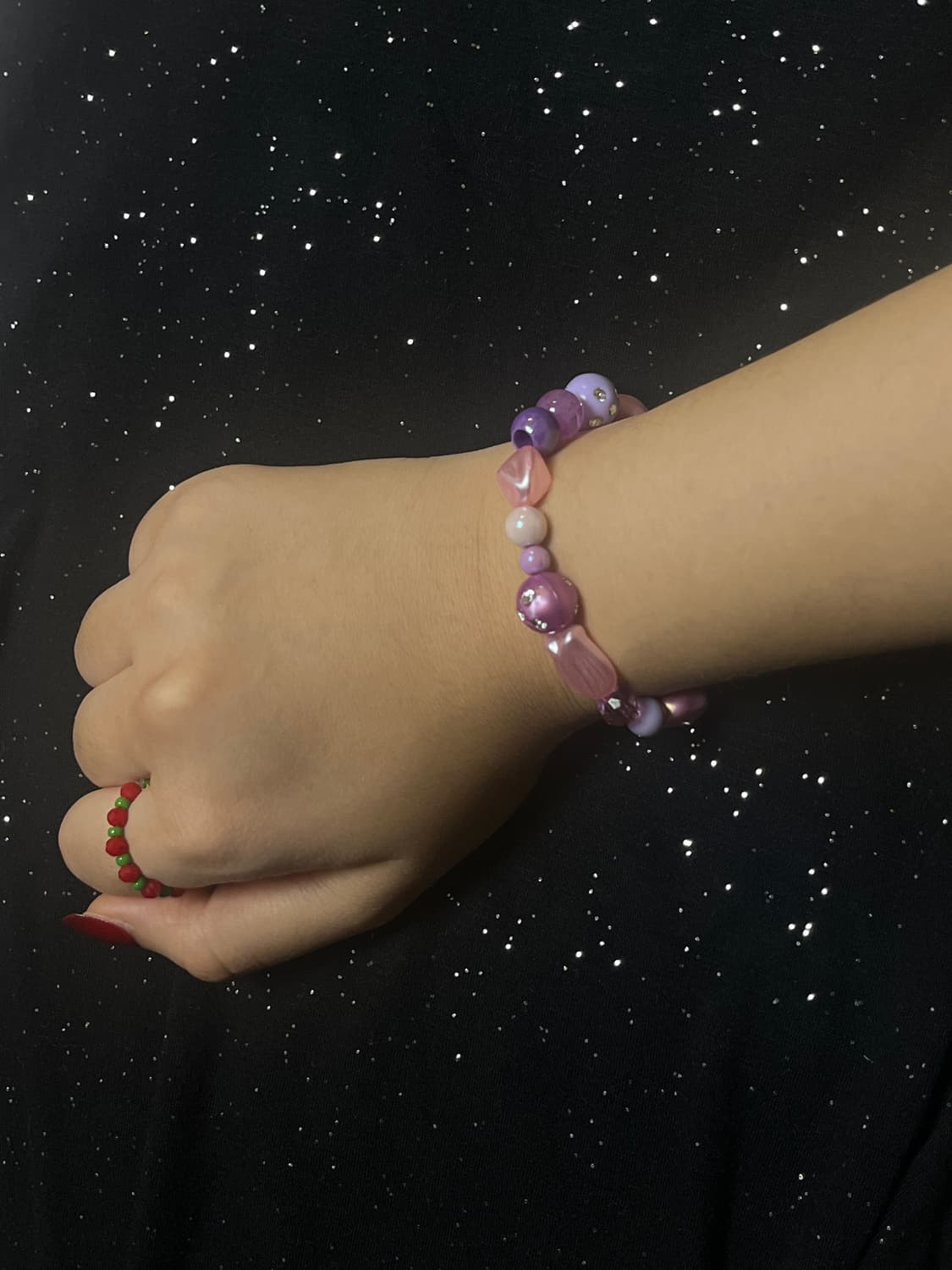 [Handmade] 시그니처🍅🌿비즈반지 상품이미지5