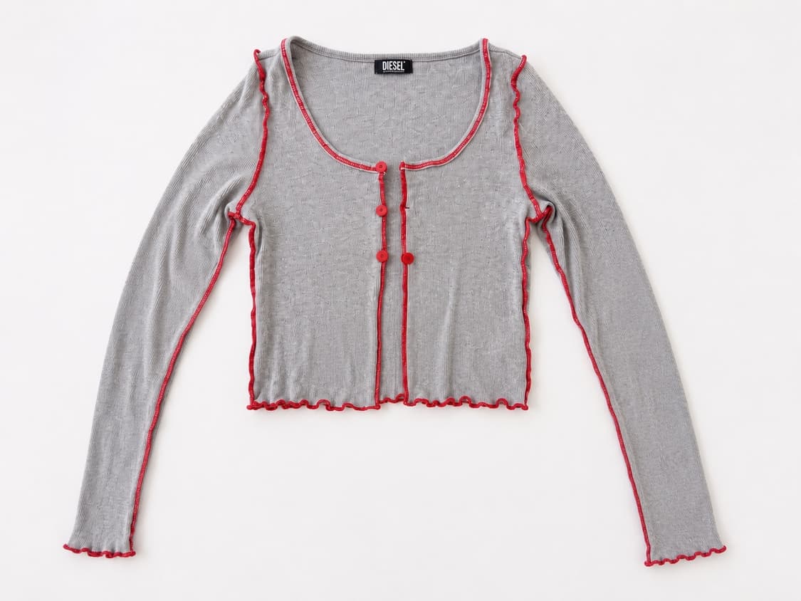 DIESEL LOGO PATCH TWO-PIECE 파자마세트 상품이미지1