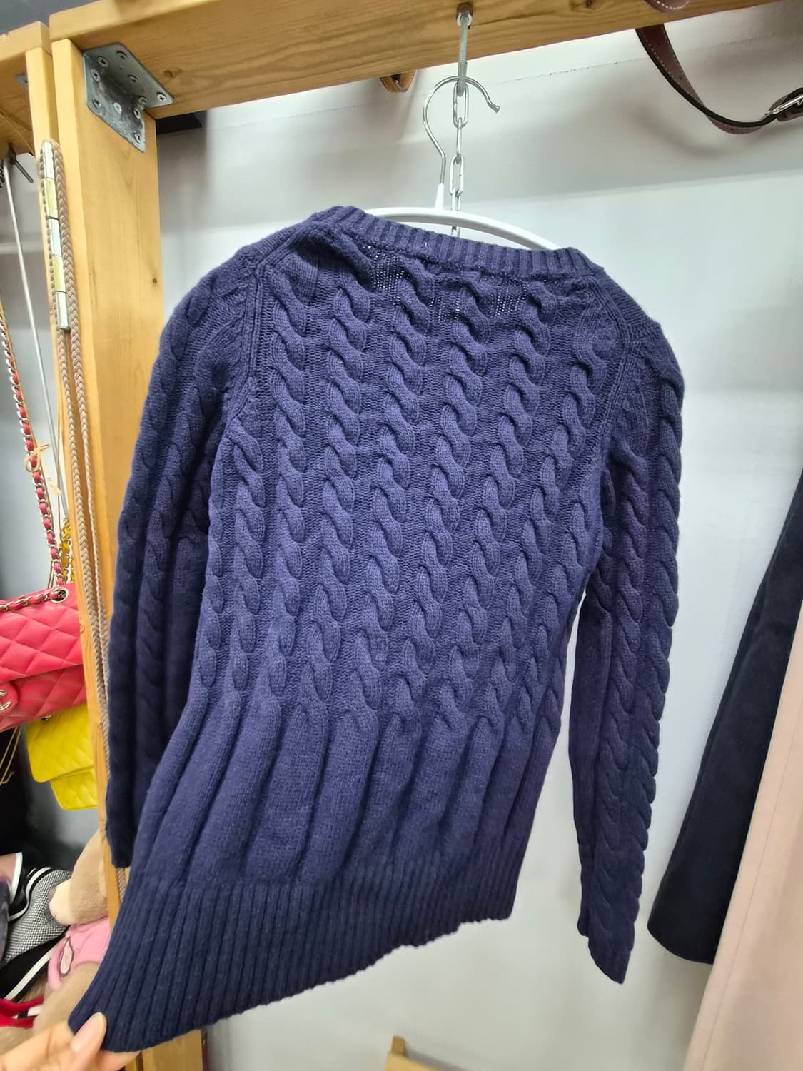 마시모두띠 울캐시미어 입체니트. 오즈세컨스판배기 상품이미지5