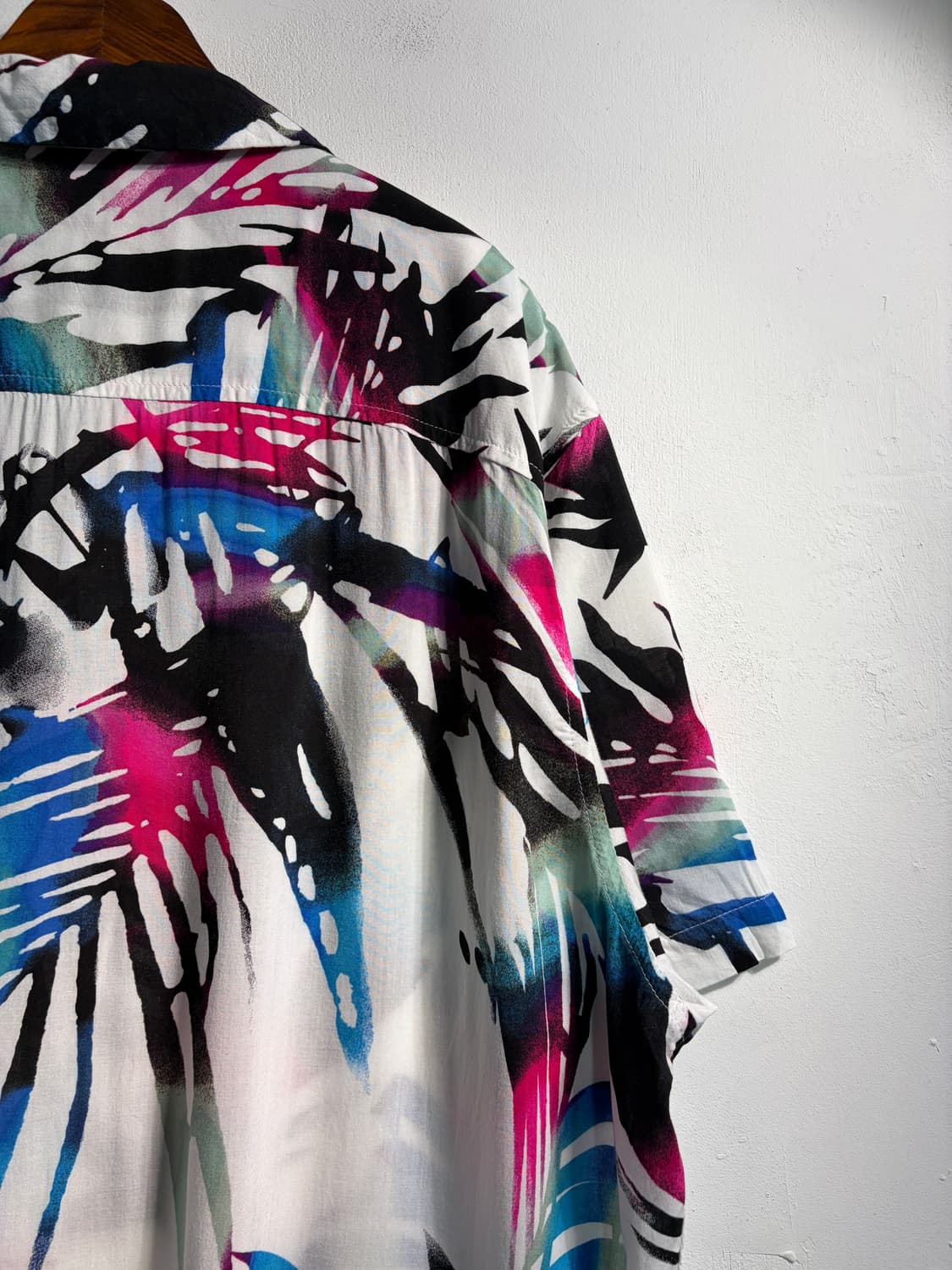 만원샵) 하와이안 반팔 셔츠 L C271 상품이미지5