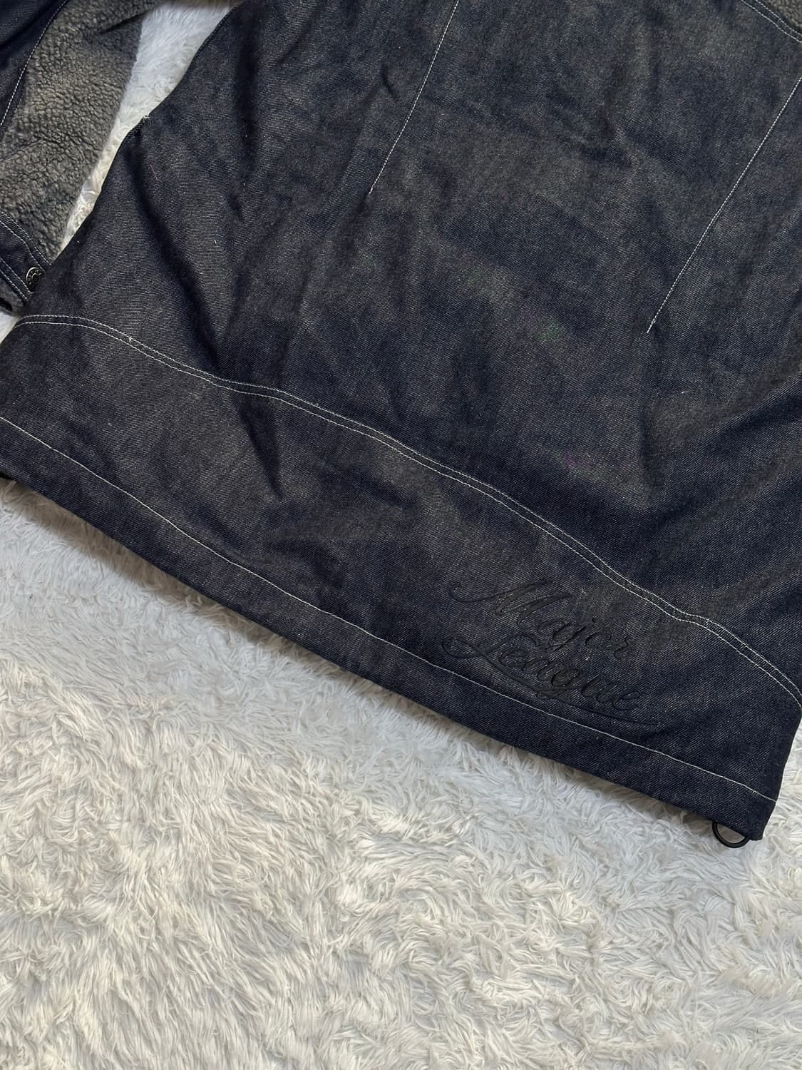 MLB 콜로라도 로키스 데님 후드 패딩 상품이미지5