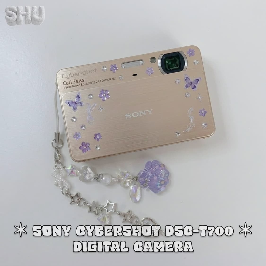 소니 SONY 사이버샷 DSC-T700 빈티지 디카 디지털카메라 골드 상품이미지1