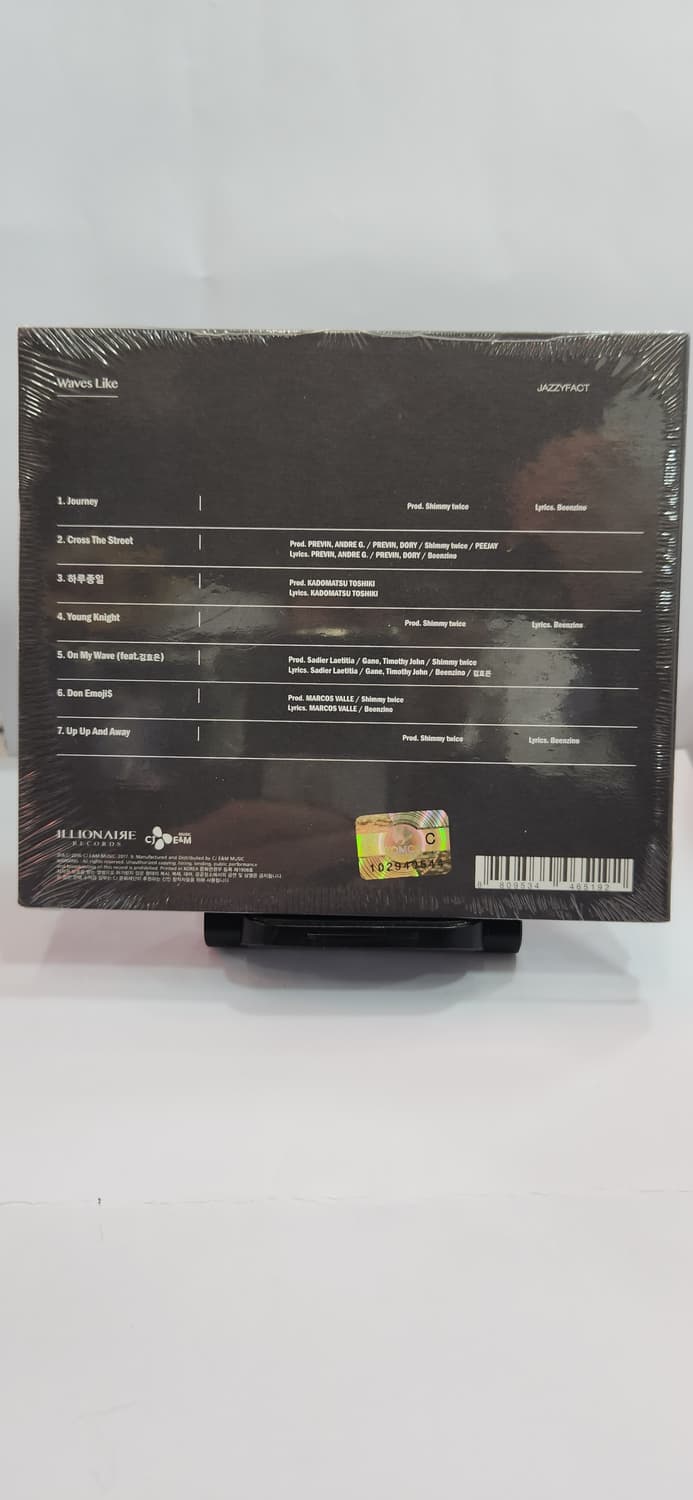 (미개봉cd)  재지팩트 waves like  상품이미지2