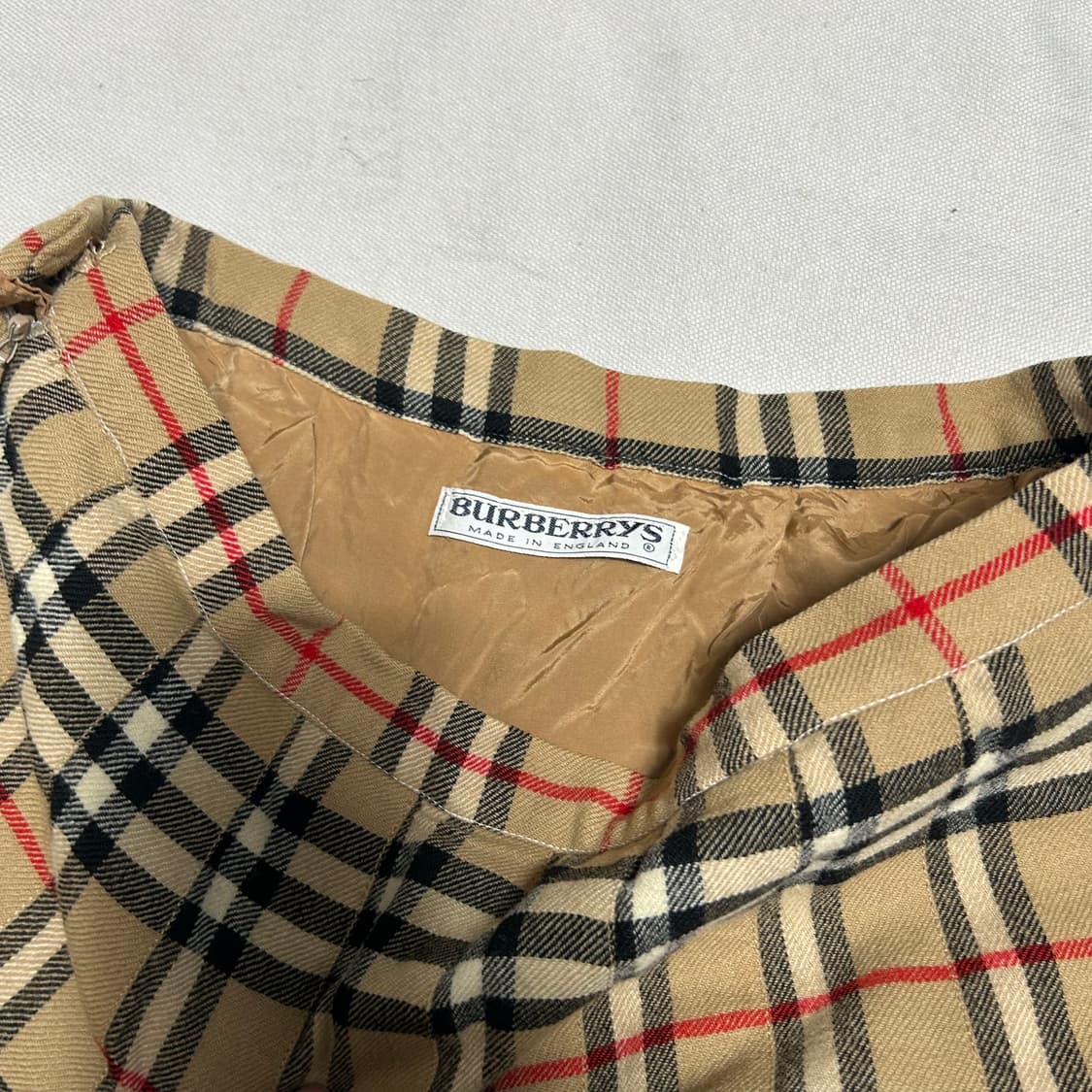 버버리 노바체크 스커트 상품이미지4