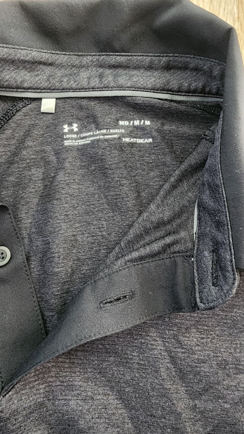 언더아머 HEATGEAR 남성 폴로셔츠 M 상품이미지3