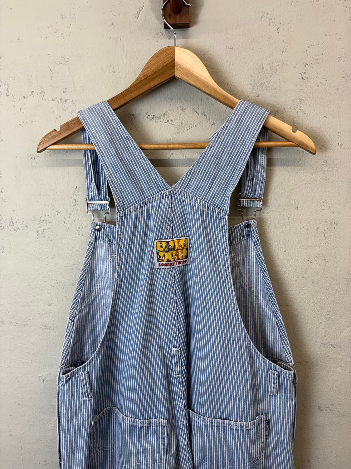 워너브로스 루니툰즈 빈티지 트위티 히코리 오버롤 상품이미지3