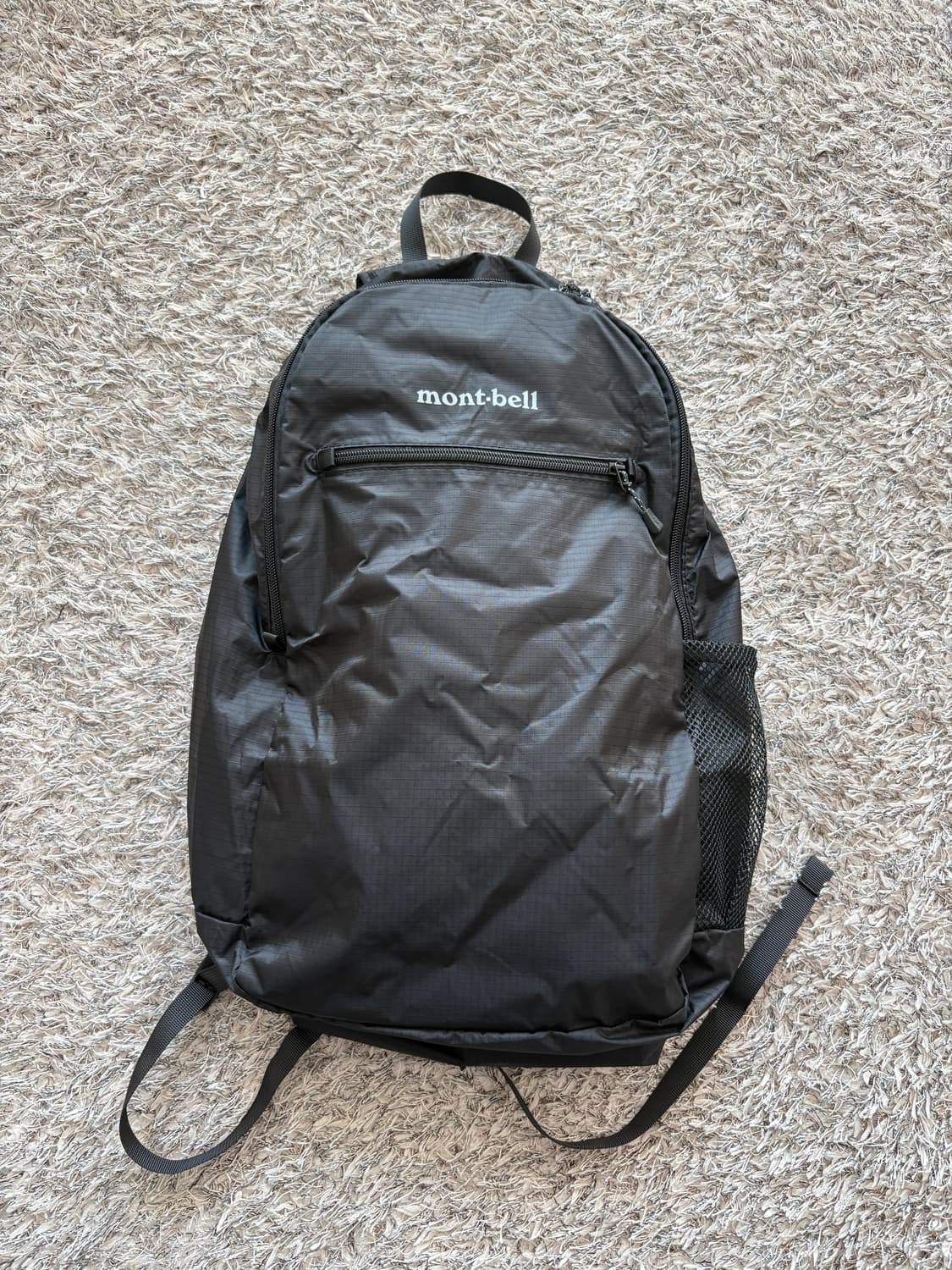 몽벨 포켓터블 라이트 팩 18 블랙 백팩 상품이미지2