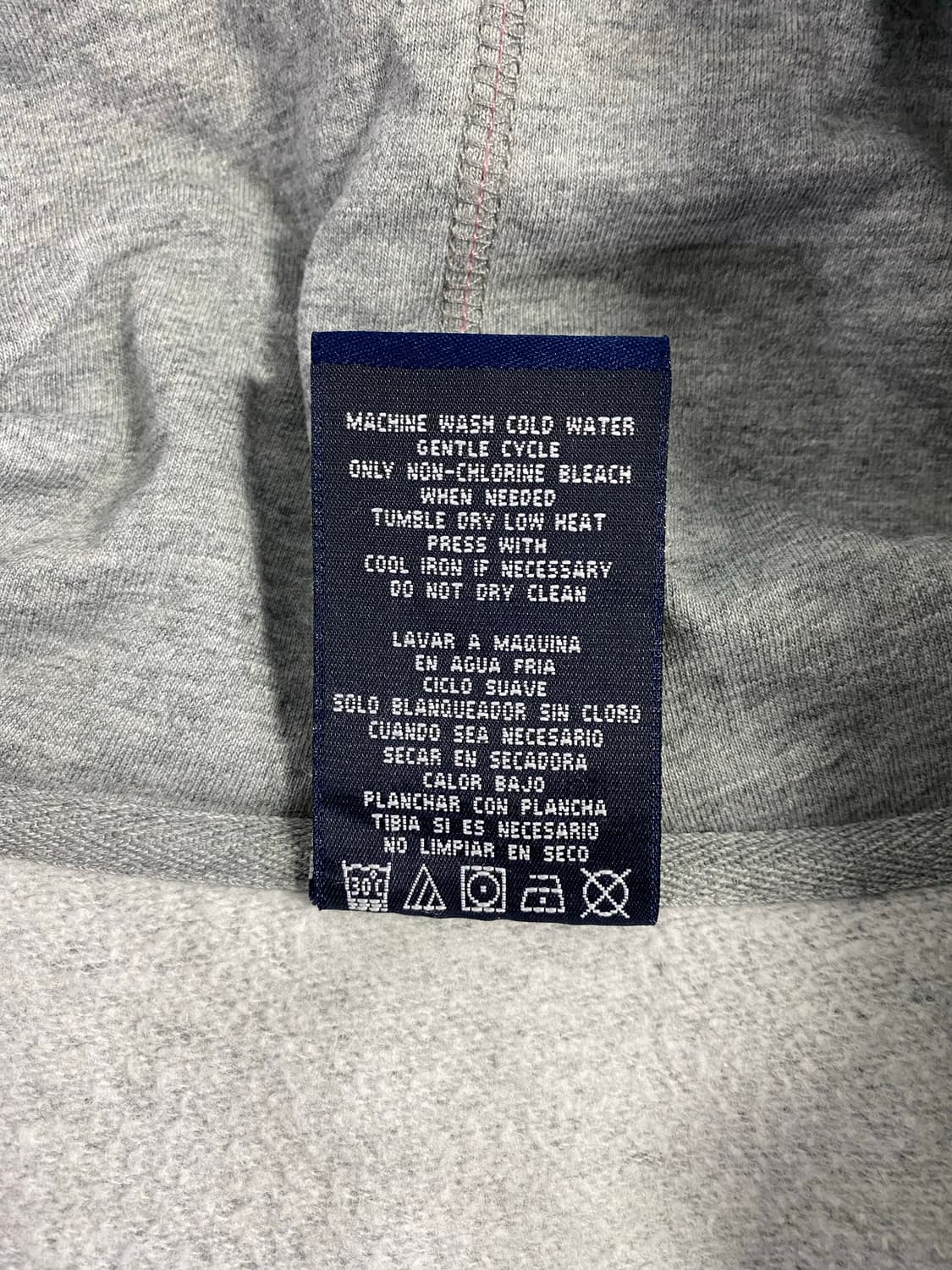 폴로 진스 컴퍼니 사이드로고 후드집업 M <457> 상품이미지6