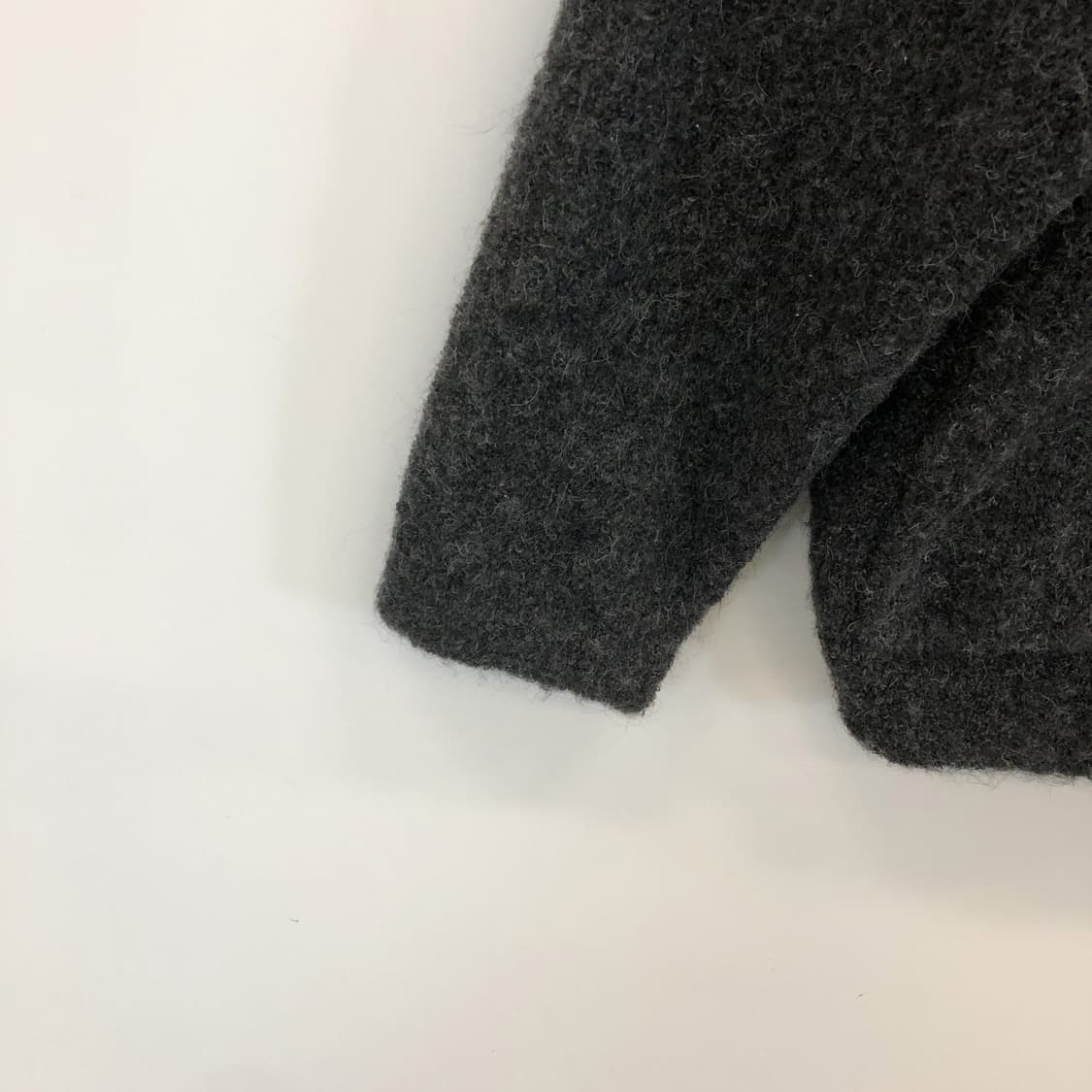 라퍼지스토어 알파카 혼방 니트집업 L 상품이미지3