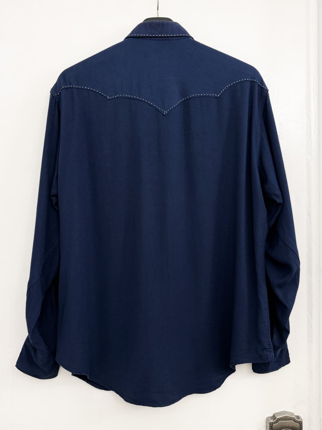 Sugar Cane Contrast Stitch Western Shirt 상품이미지2