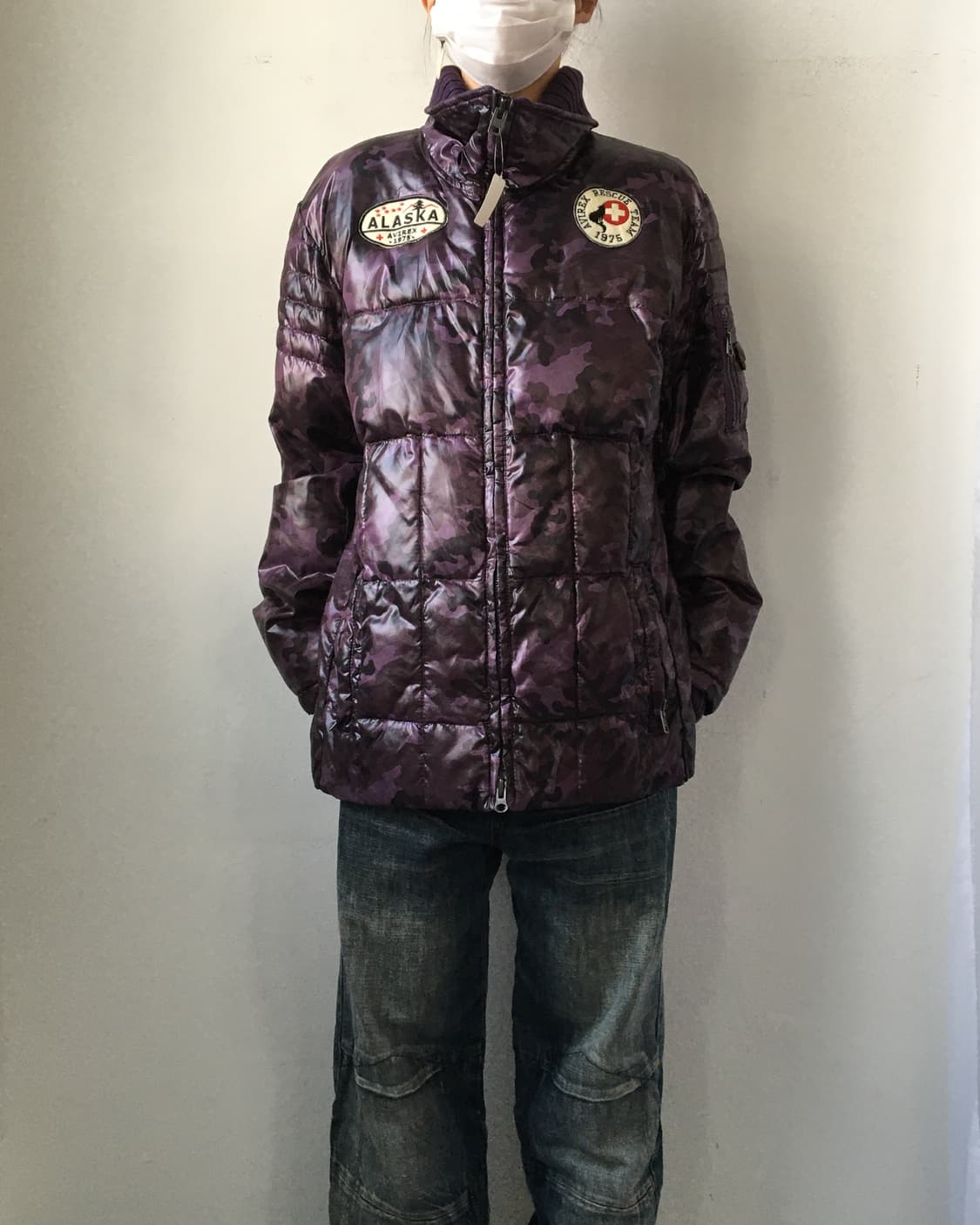 Avirex patch came pattern jumper 상품이미지9