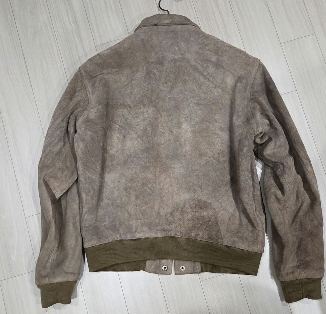90s 폴로 랄프로렌 소가죽 스웨이드 봄버 자켓 상품이미지2