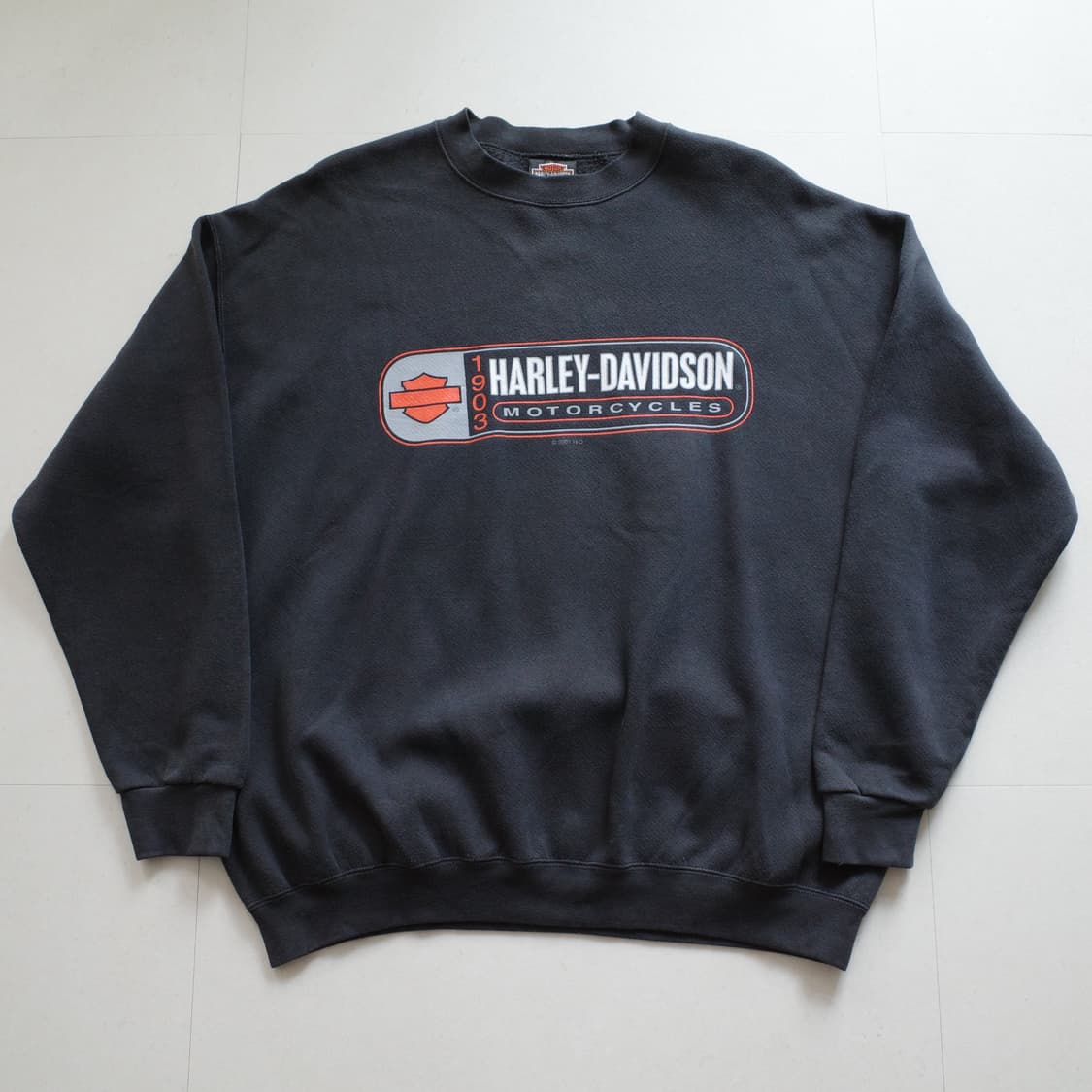 [Y2K] 할리데이비슨 플로리다 스웻셔츠 MADE IN USA (XL)  상품이미지1
