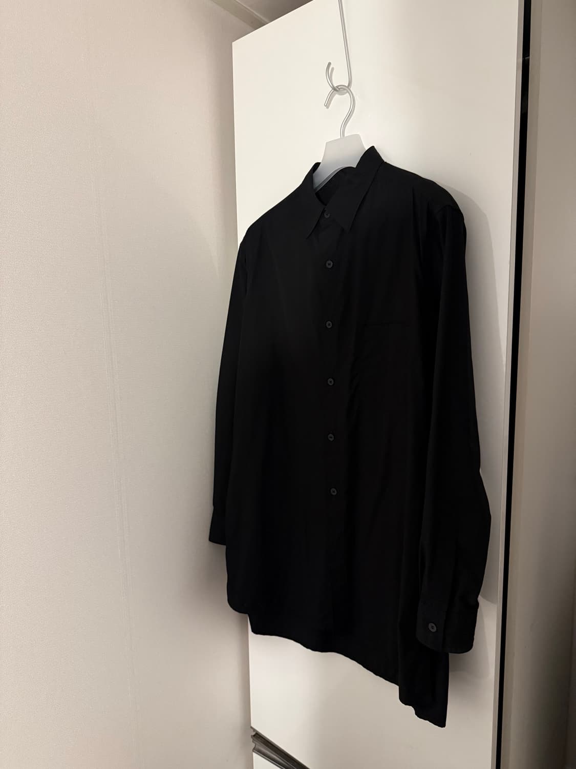 요지야마모토 뿌르옴므 코튼 브로드 스탠다드 빅 셔츠 상품이미지2