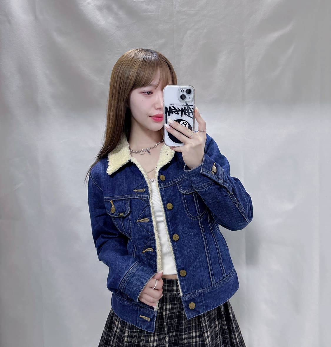 Lee 90’s JAPAN STORM RIDER 양털 데님 자켓 상품이미지1