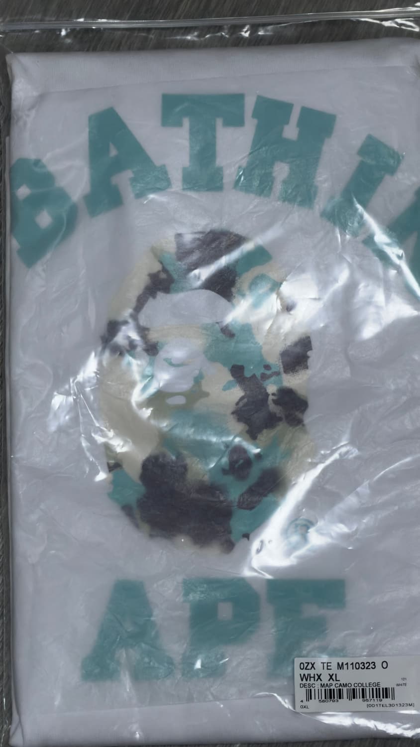 베이프 반팔티셔츠 xl 상품이미지1