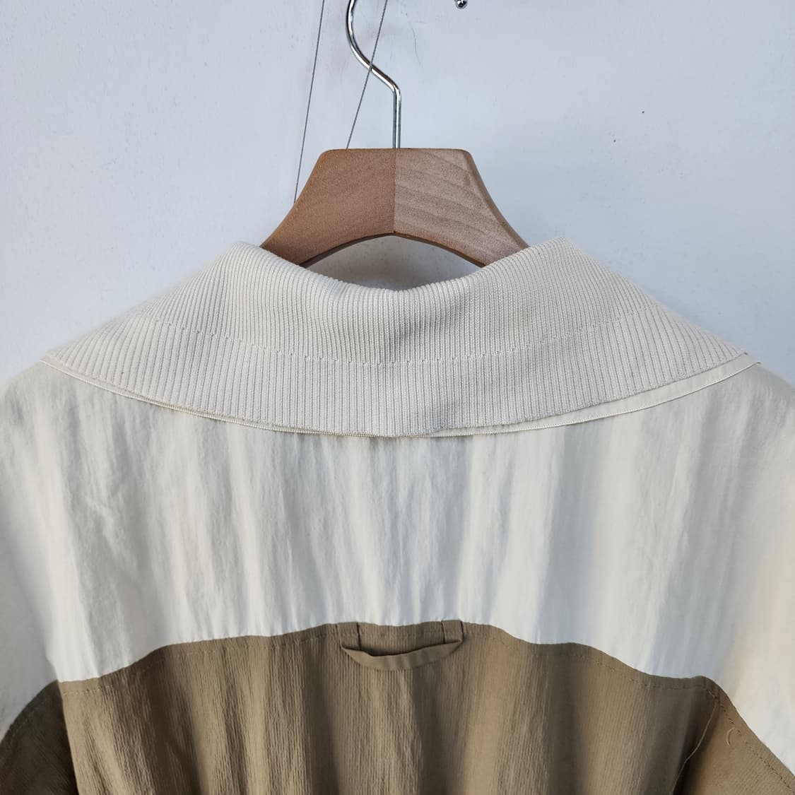 SJSJ 카라넥 배색 롱 원피스 상품이미지6