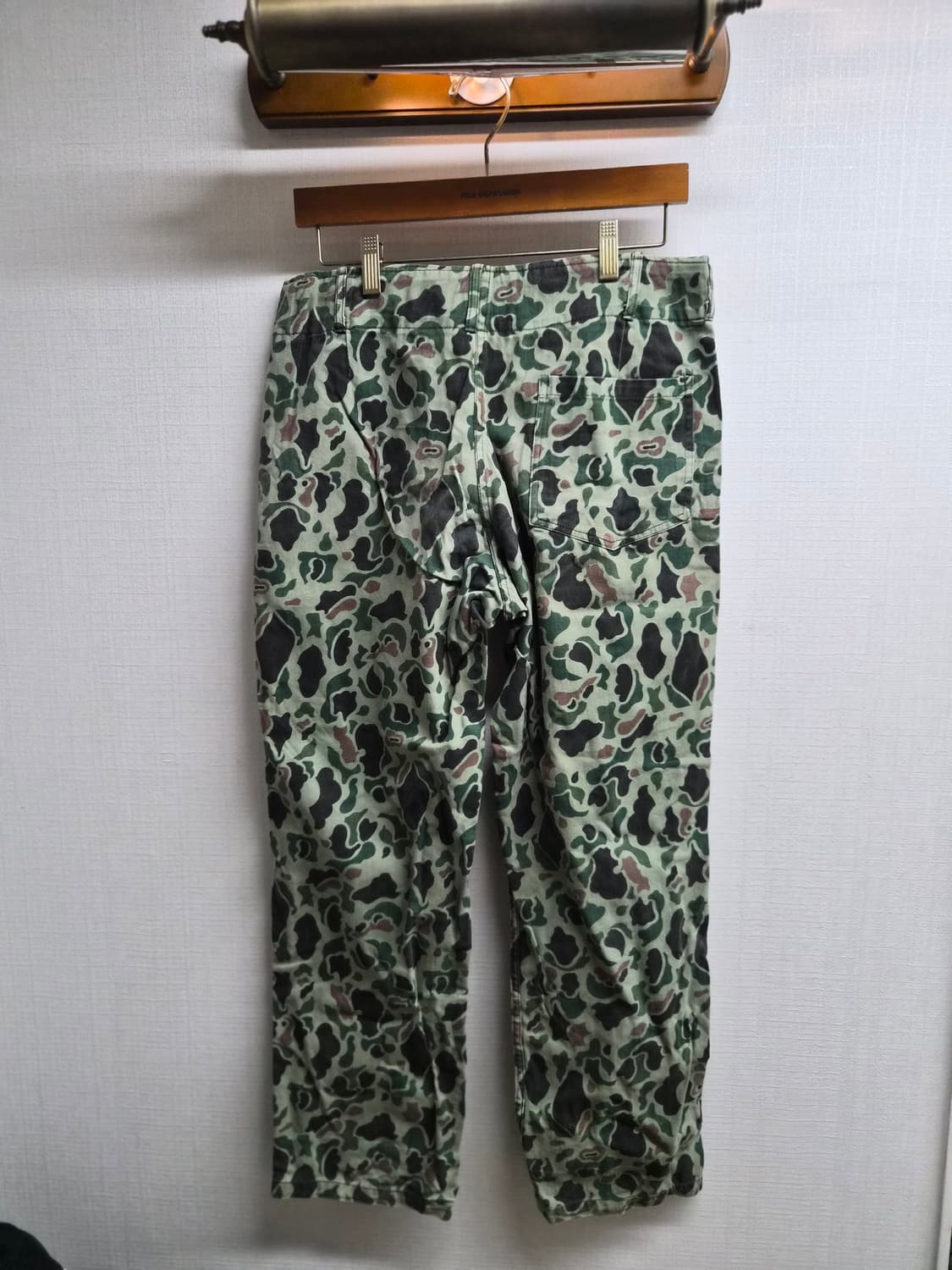 32)  80's 예비군 덕카모 퍼티그 팬츠 팝니다 상품이미지2