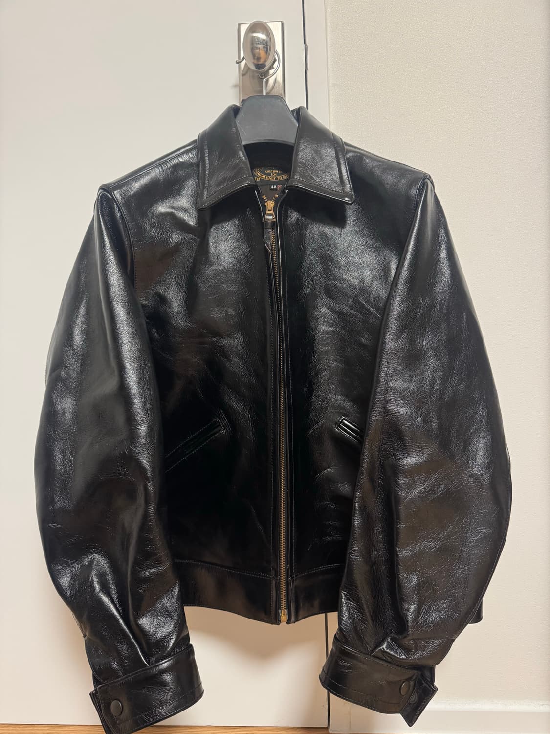 [새상품급] 브라이슬랜드 브렌트 가죽자켓 42사이즈 상품이미지2