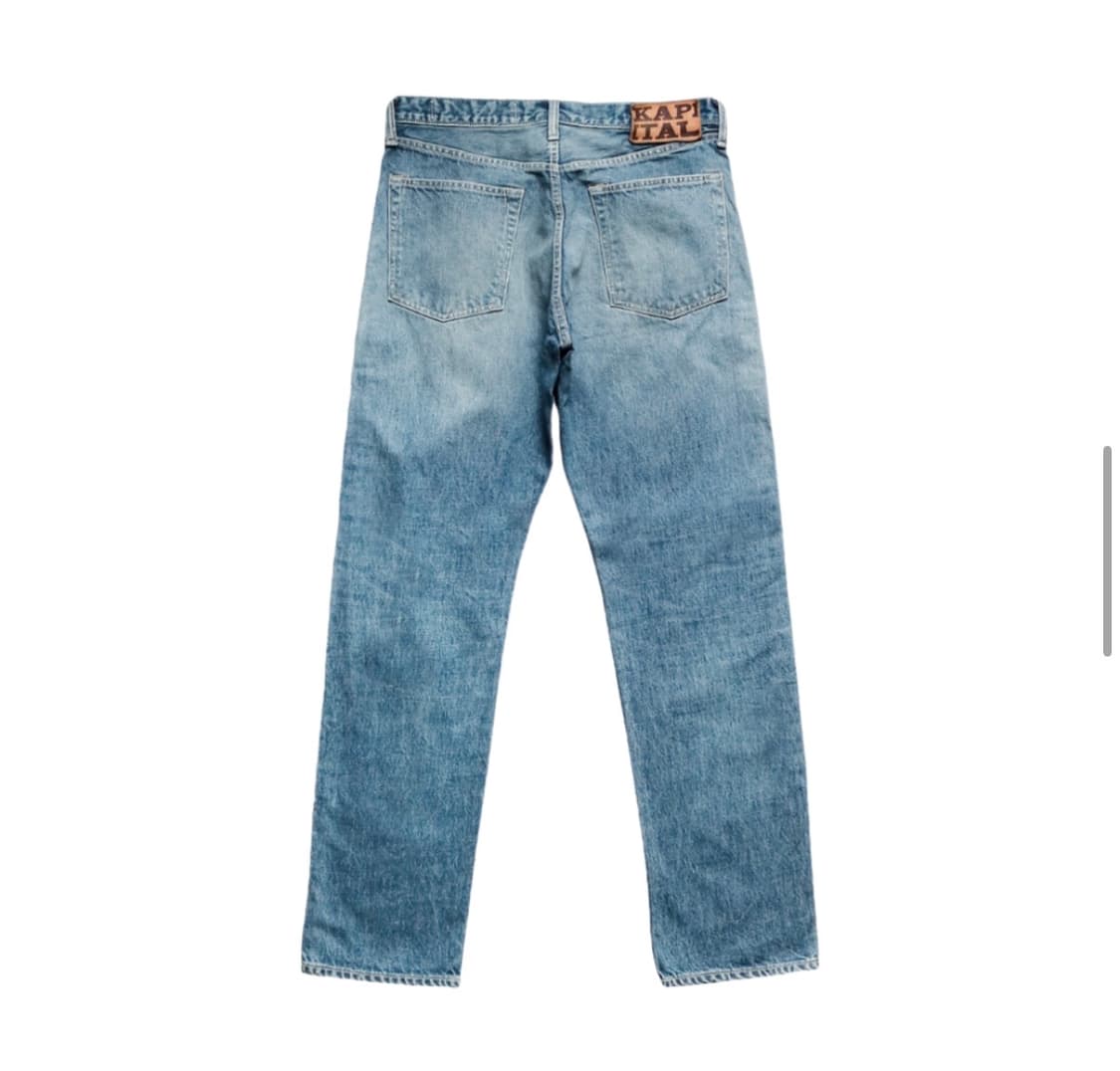 [34] 캐피탈 잼스톤 몽키 시스코 데님 팬츠 인디고 프로세싱 상품이미지2